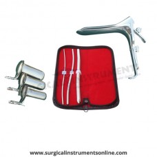 Hegar uterine dilator 3 pieces set,3-4, 5-6, 11-12, grave large, collin 3pcs